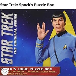NIB Star Trek: Spock's Puzzle Box game